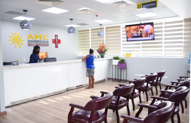 Accra Medical Centre – AMC offers Primary Health Care and Emergency Medical  Services to corporate clients, individuals, families and private health  insurance cardholders within the Greater Accra and Western Regions.
